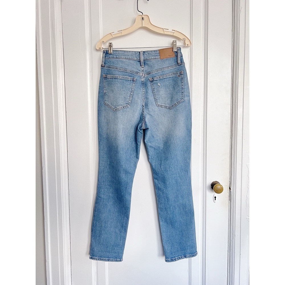 Madewell • The Curvy Perfect Vintage Jean in Denman Wash: Ripped Edition - Picture 10 of 12
